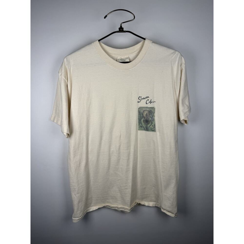 Vintage 1990’s Shawn Colvin Rare Double Sided Single Stitch Large XL 23x29.5